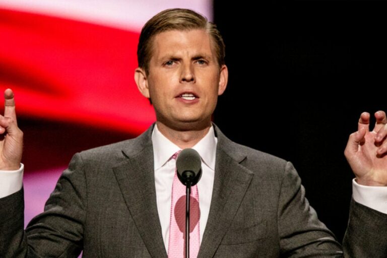 EXCLUSIVE: Eric Trump Predicts Inflation Drop Through Energy Policies And Spending Cuts