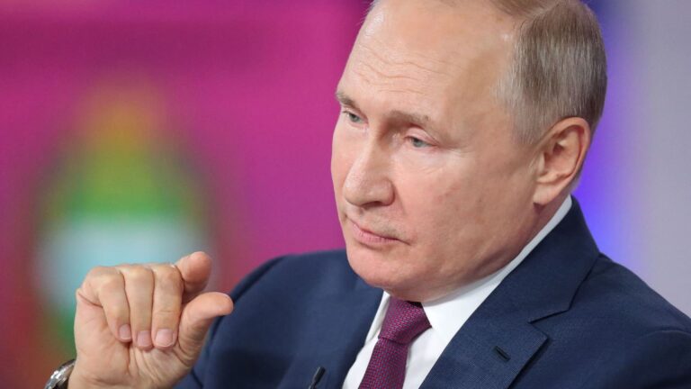 Putin admits Russian inflation is 'alarming' and economy 'overheating'